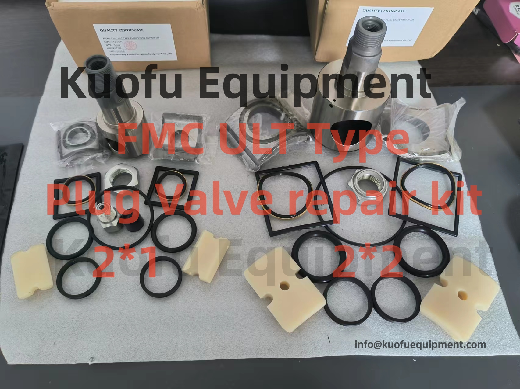 Fmc ult plug valve repair kits
