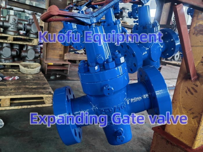 expanding gate valve