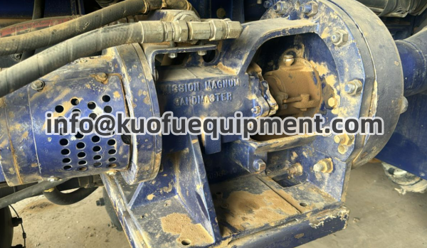 kuofu equipment mission sandmaster pump